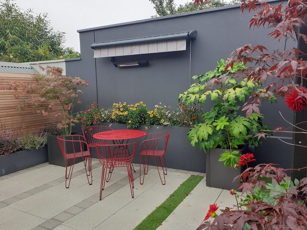 Dundrum garden designed by Conbu Interior Design